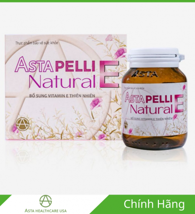 AstaPelli E Natural - Hỗ trợ chống oxy hóa, làm chậm lão hóa da